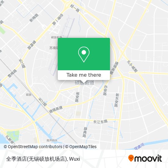 全季酒店(无锡硕放机场店) map