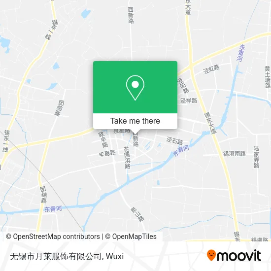 无锡市月莱服饰有限公司 map