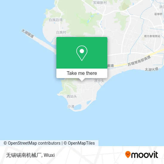 无锡锡南机械厂 map