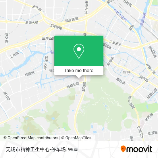 无锡市精神卫生中心-停车场 map