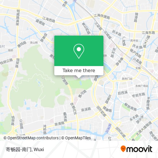 寄畅园-南门 map