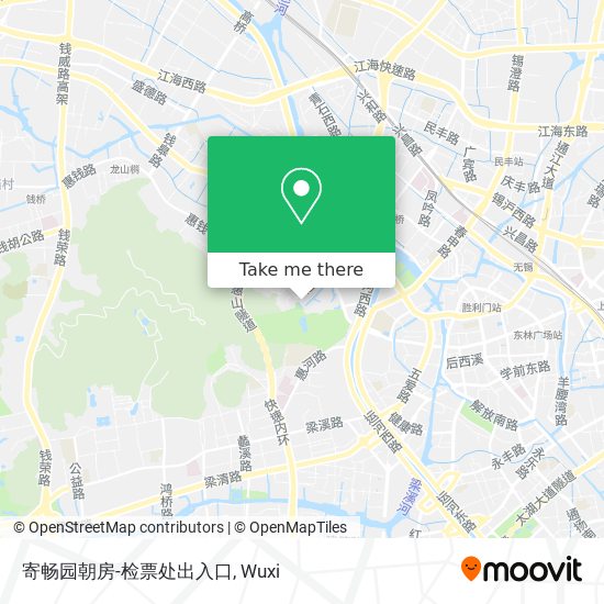 寄畅园朝房-检票处出入口 map