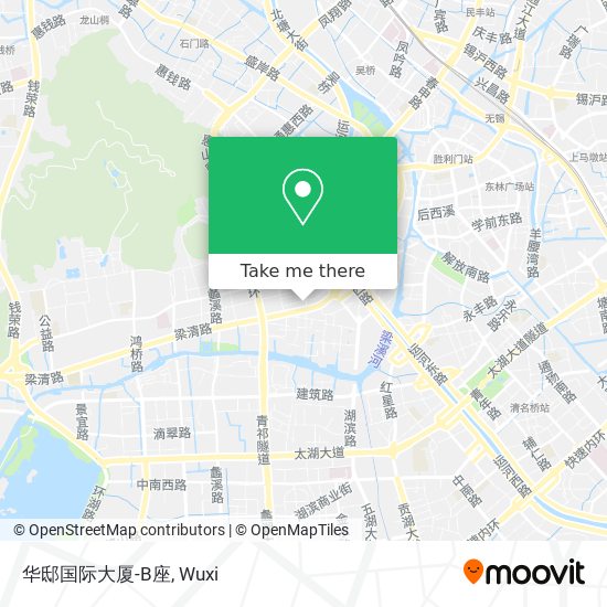 华邸国际大厦-B座 map
