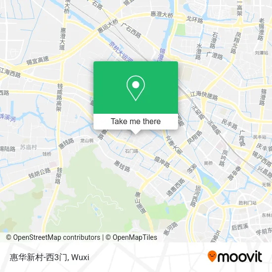 惠华新村-西3门 map