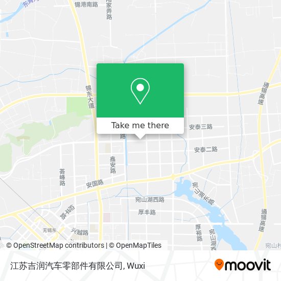 江苏吉润汽车零部件有限公司 map