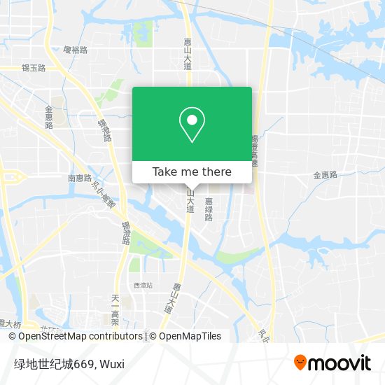 绿地世纪城669 map