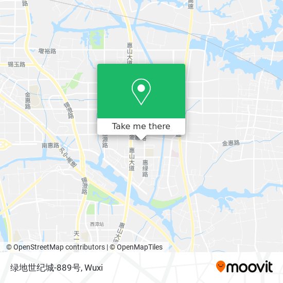 绿地世纪城-889号 map