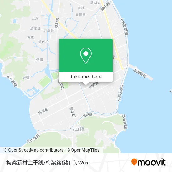 梅梁新村主干线/梅梁路(路口) map