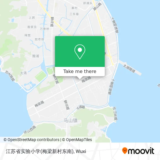 江苏省实验小学(梅梁新村东南) map