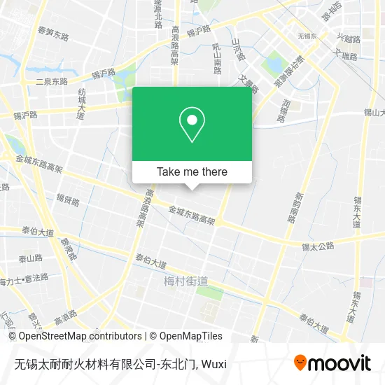 无锡太耐耐火材料有限公司-东北门 map