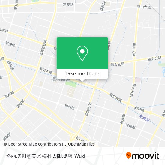 洛丽塔创意美术梅村太阳城店 map
