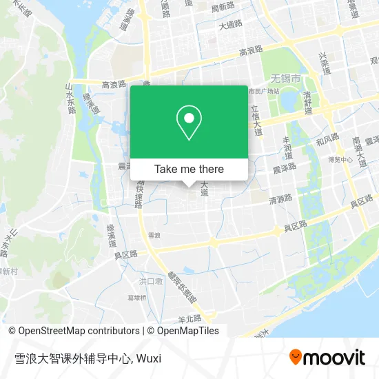 雪浪大智课外辅导中心 map