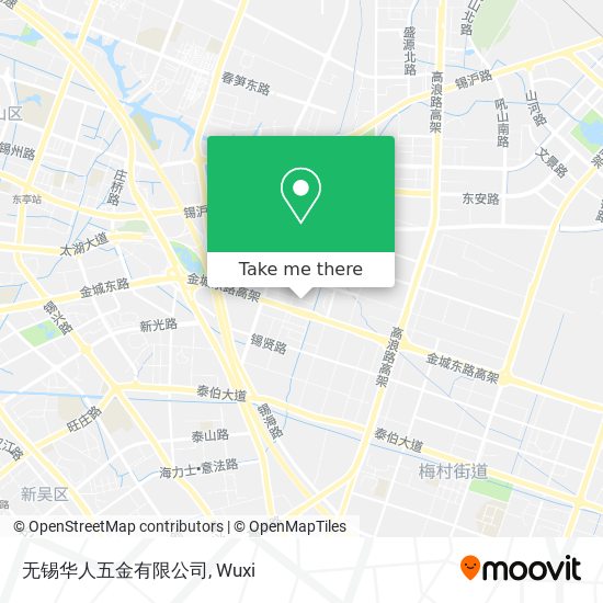 无锡华人五金有限公司 map