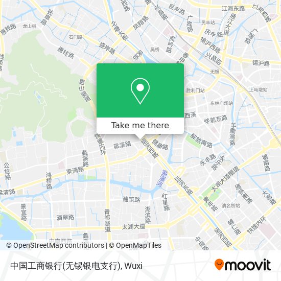 中国工商银行(无锡银电支行) map