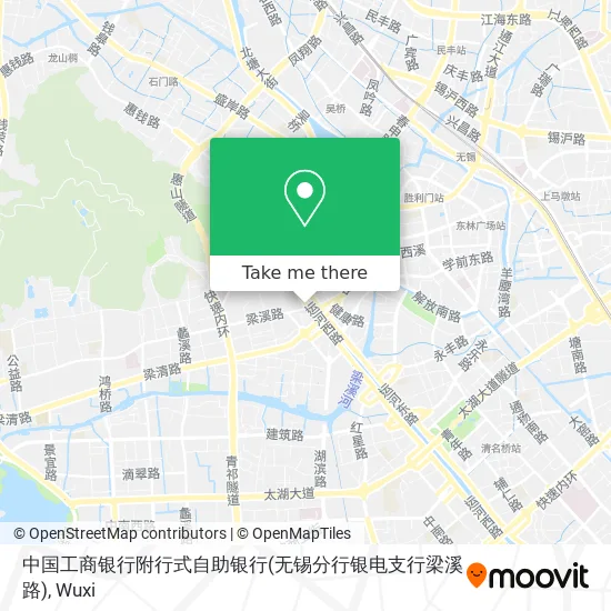 中国工商银行附行式自助银行(无锡分行银电支行梁溪路) map