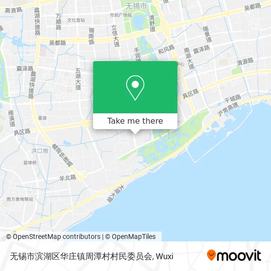 无锡市滨湖区华庄镇周潭村村民委员会 map
