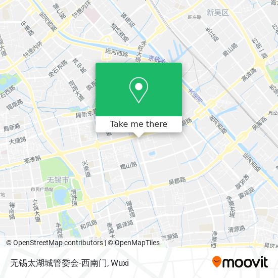无锡太湖城管委会-西南门 map