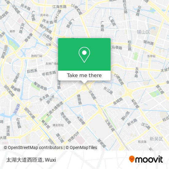 太湖大道西匝道 map
