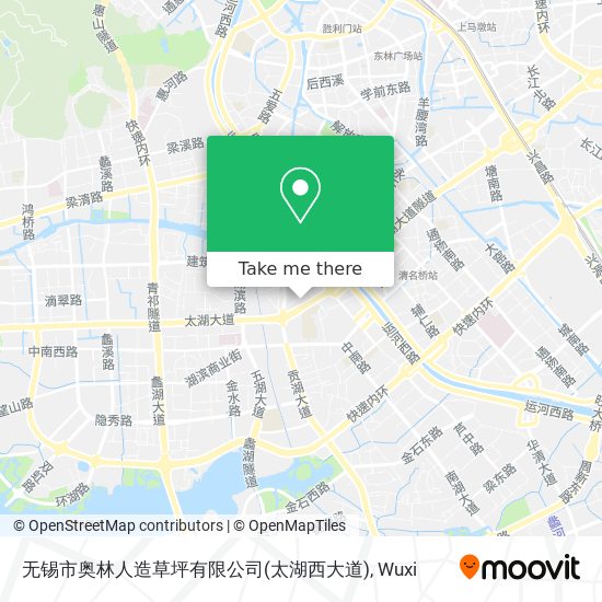 无锡市奥林人造草坪有限公司(太湖西大道) map