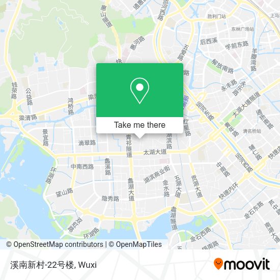 溪南新村-22号楼 map