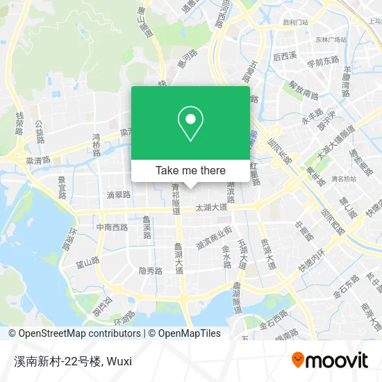 溪南新村-22号楼 map