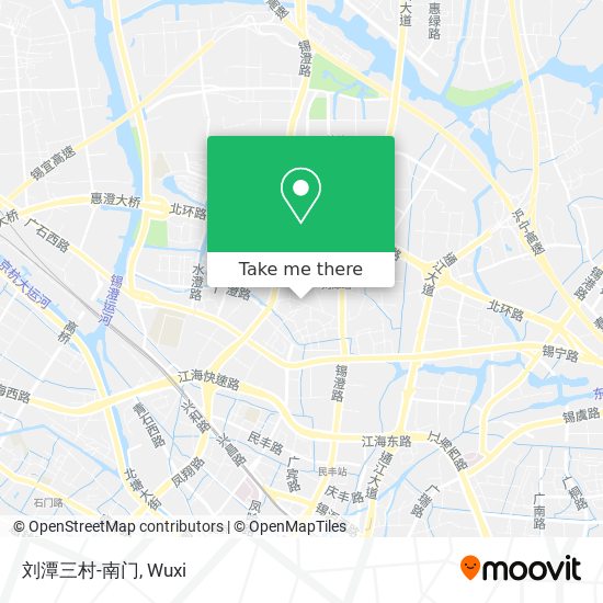 刘潭三村-南门 map