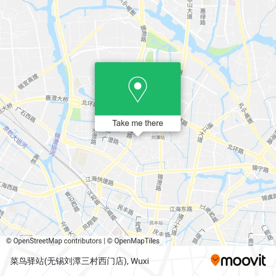 菜鸟驿站(无锡刘潭三村西门店) map