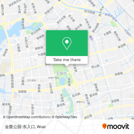 金匮公园-东入口 map