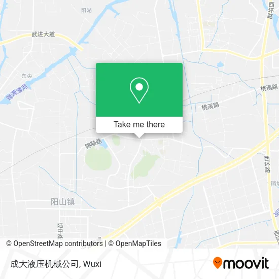 成大液压机械公司 map