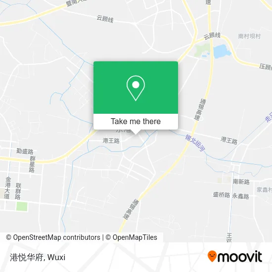 港悦华府 map