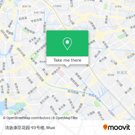 清扬康臣花园-93号楼 map