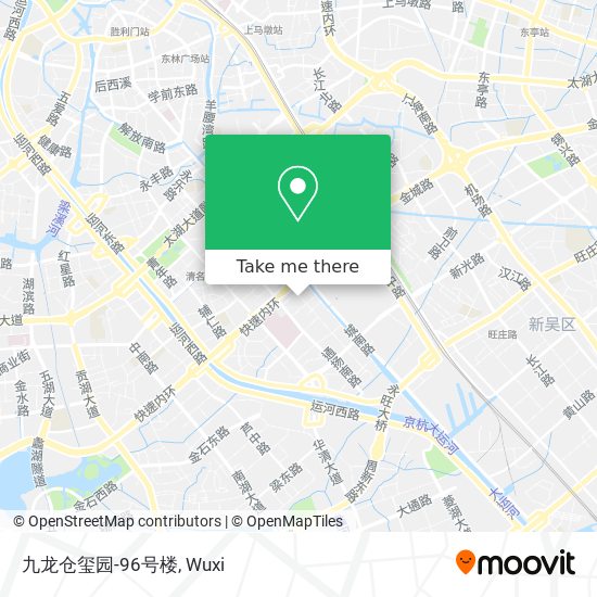 九龙仓玺园-96号楼 map