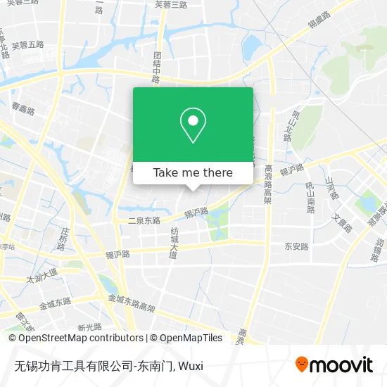 无锡功肯工具有限公司-东南门 map