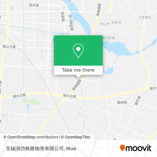 无锡润功铁路物资有限公司 map