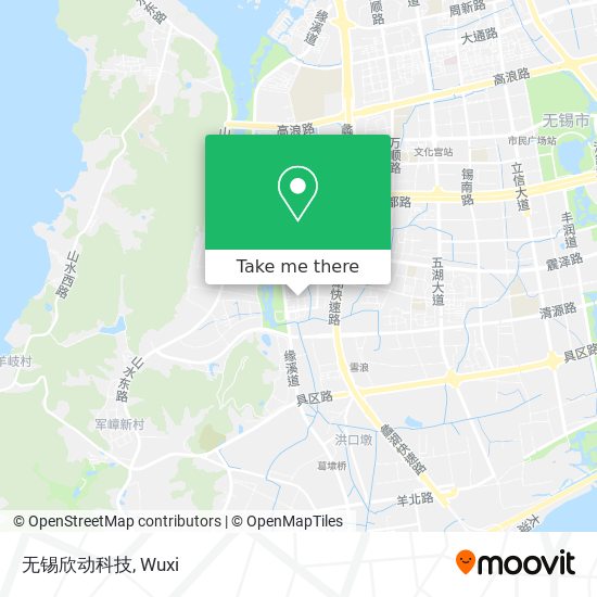 无锡欣动科技 map