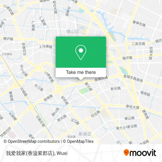我爱我家(香溢紫郡店) map