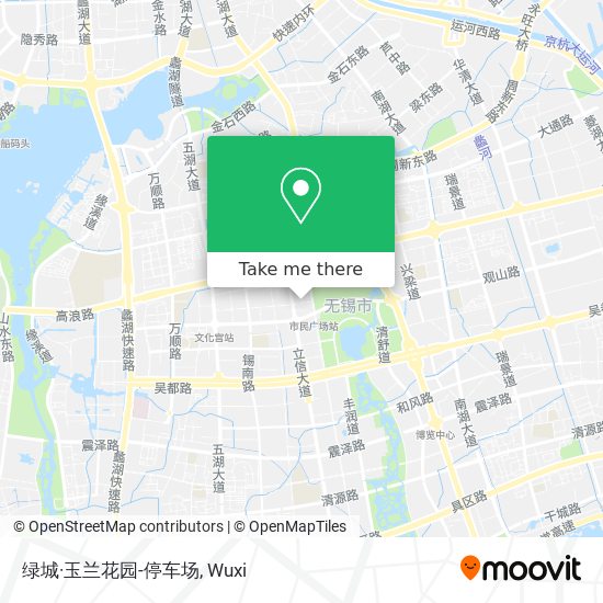 绿城·玉兰花园-停车场 map