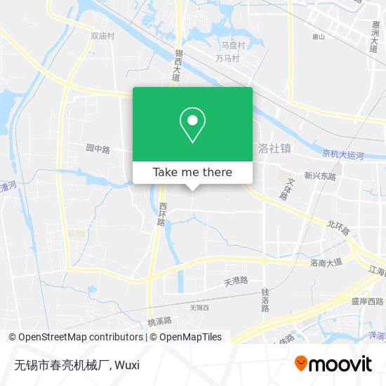 无锡市春亮机械厂 map