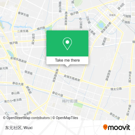东元社区 map