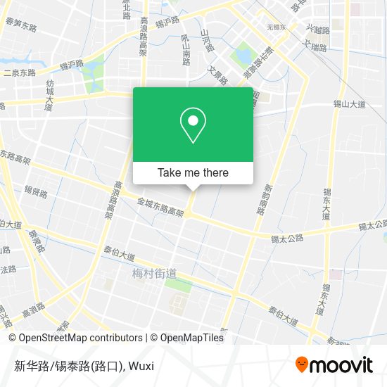 新华路/锡泰路(路口) map