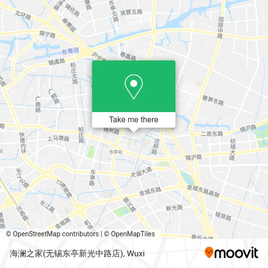 海澜之家(无锡东亭新光中路店) map
