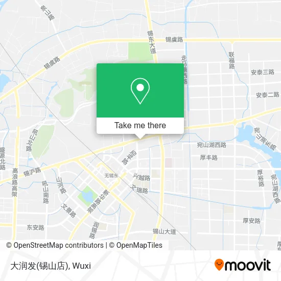 大润发(锡山店) map