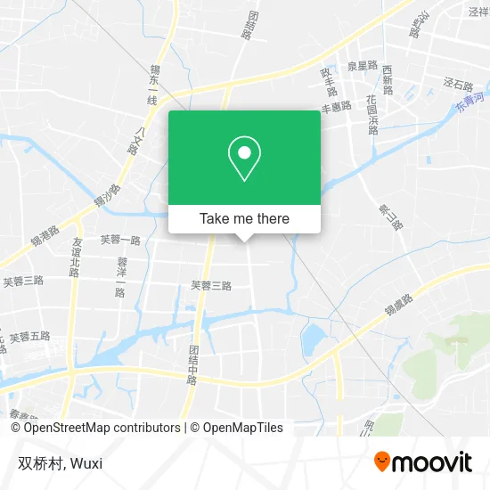 双桥村 map