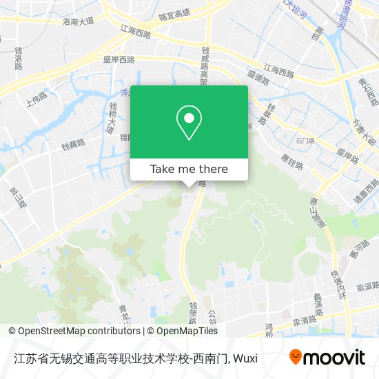 江苏省无锡交通高等职业技术学校-西南门 map