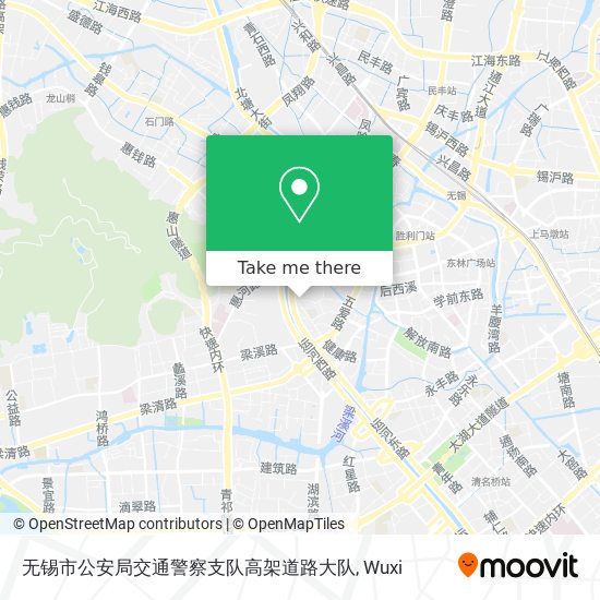 无锡市公安局交通警察支队高架道路大队 map