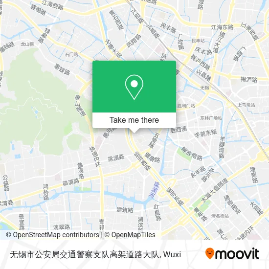 无锡市公安局交通警察支队高架道路大队 map