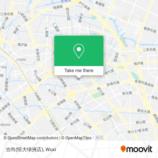 古尚(恒大绿洲店) map