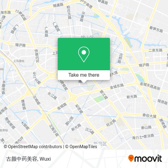 古颜中药美容 map