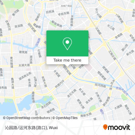 沁园路/运河东路(路口) map