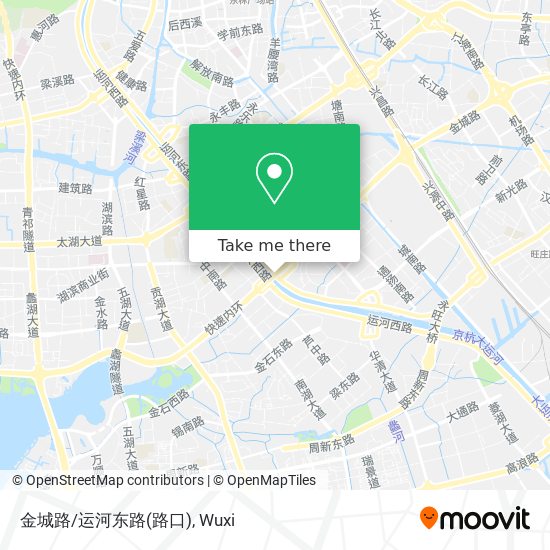 金城路/运河东路(路口) map